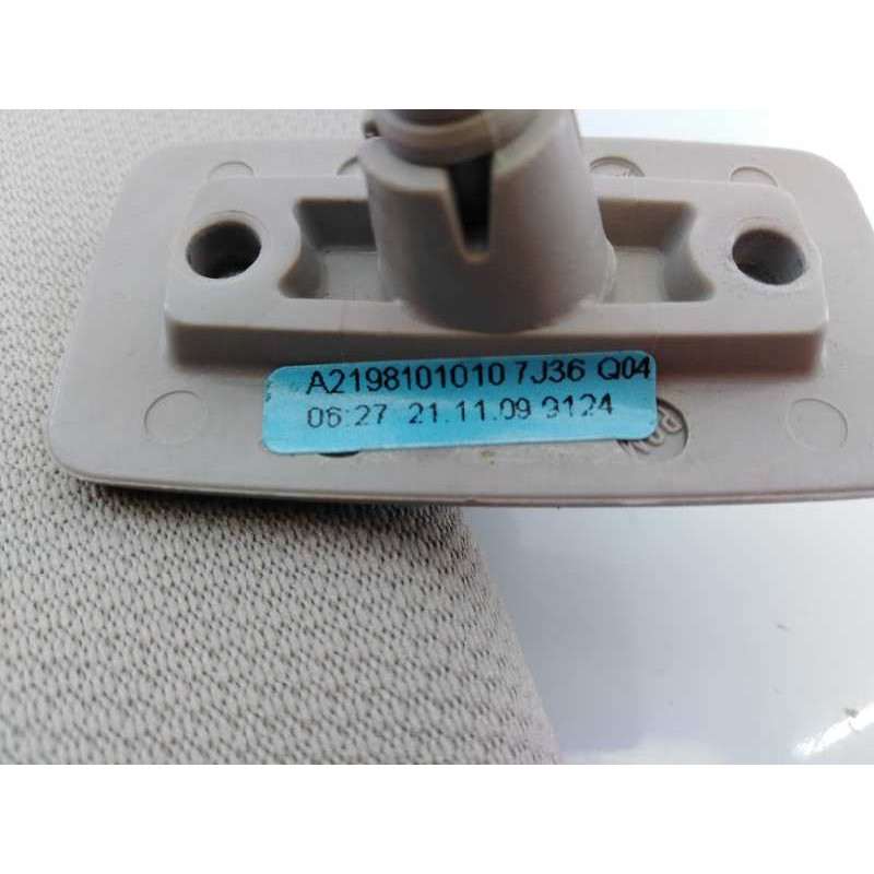 Recambio de parasol derecho para mercedes-benz clase cls (w219) 320 / 350 cdi grand edition (219.322) referencia OEM IAM   E1-A2