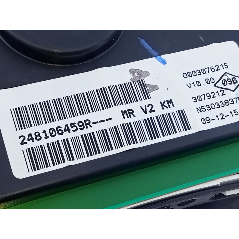 Recambio de cuadro instrumentos para dacia sandero stepway referencia OEM IAM 248106459R  E2-A1-32-3