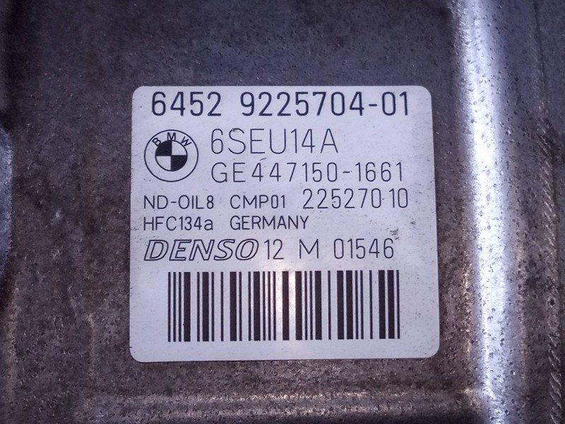 Recambio de compresor aire acondicionado para bmw x3 (f25) xdrive referencia OEM IAM 645292270401 4471501661 P3-B2-2-1