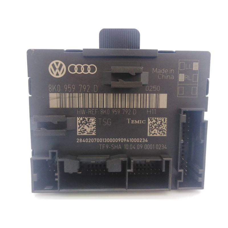 Recambio de centralita cierre para audi a4 ber. (b8) básico referencia OEM IAM 8K0959792D  E2-A1-18-1