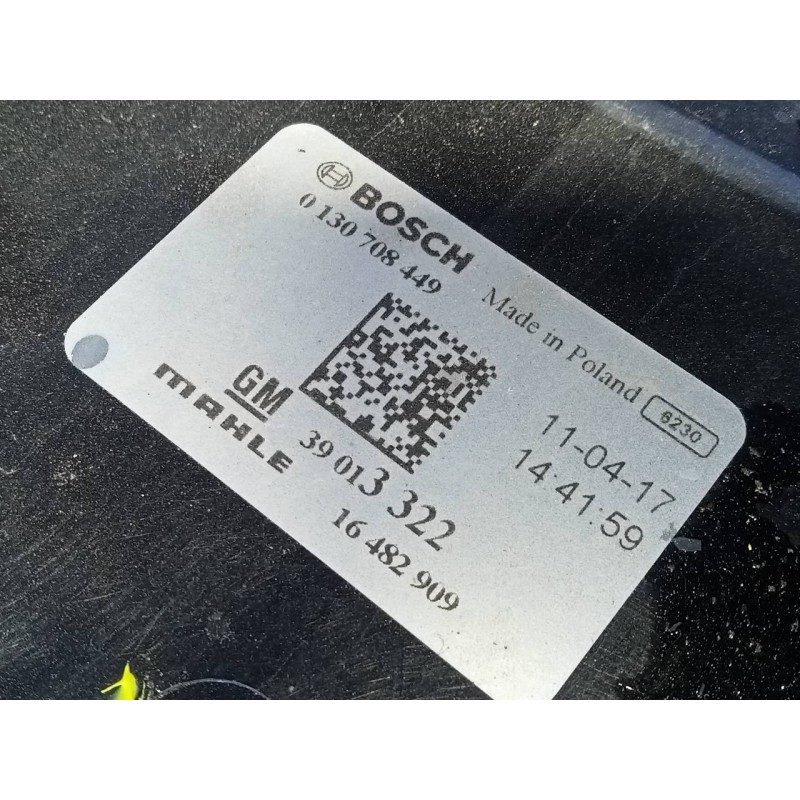 Recambio de electroventilador para opel astra k sports tourer dynamic referencia OEM IAM   P2-B9-3