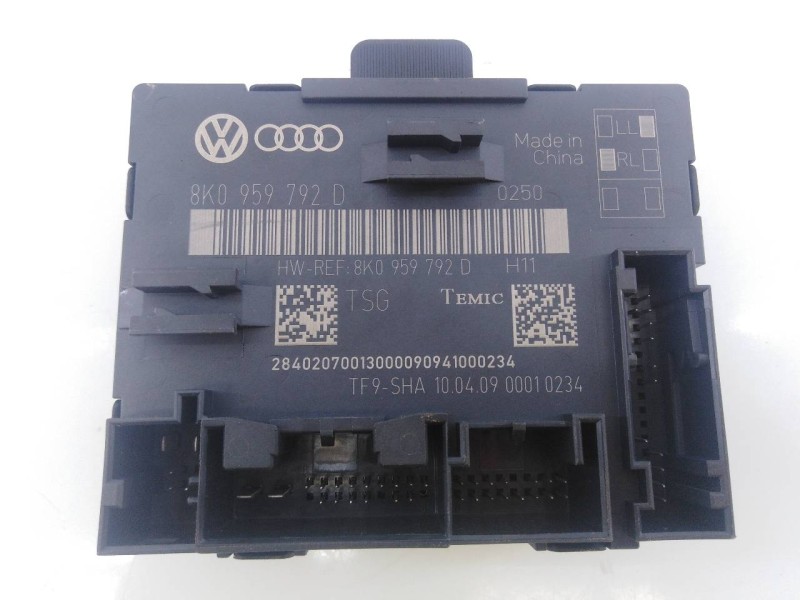 Recambio de centralita cierre para audi a4 ber. (b8) básico referencia OEM IAM 8K0959792D  E2-A1-18-1