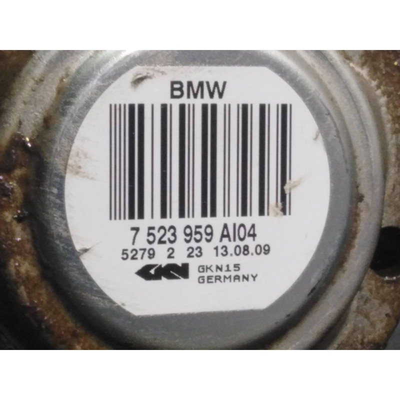 Recambio de transmision trasera izquierda para bmw serie 1 berlina (e81/e87) 118i limited sport edition referencia OEM IAM 75239