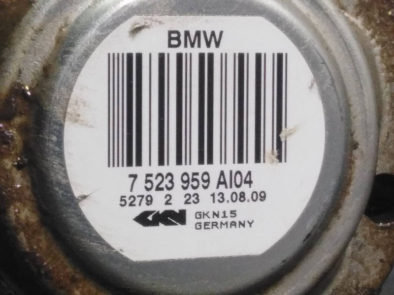 Recambio de transmision trasera izquierda para bmw serie 1 berlina (e81/e87) 118i limited sport edition referencia OEM IAM 75239