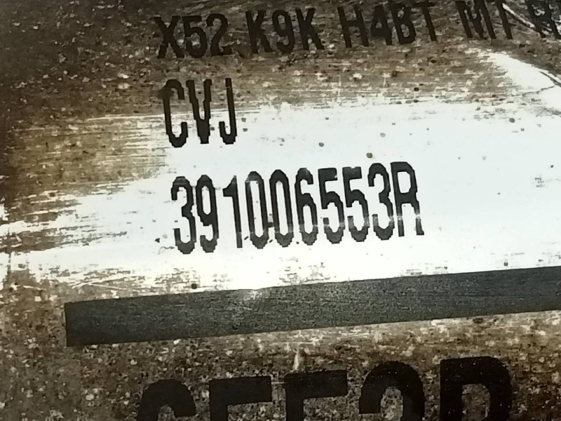 Recambio de transmision delantera derecha para dacia sandero stepway referencia OEM IAM 391006553R  P1-B6-14