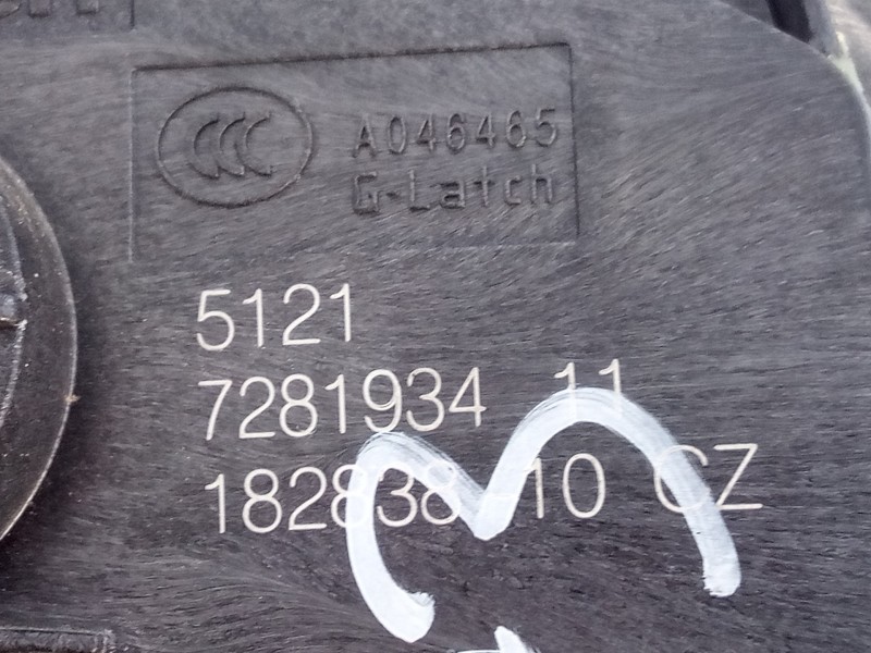 Recambio de cerradura puerta delantera derecha para bmw serie x1 (f48) sdrive18d referencia OEM IAM 728193411 170503 E1-A3-3-1