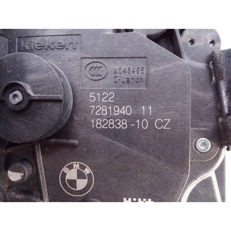 Recambio de cerradura puerta trasera derecha para bmw serie x1 (f48) sdrive18d referencia OEM IAM 18283810CZ 728194011 E1-A3-36-
