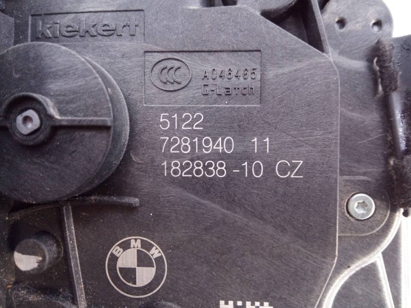 Recambio de cerradura puerta trasera derecha para bmw serie x1 (f48) sdrive18d referencia OEM IAM 18283810CZ 728194011 E1-A3-36-