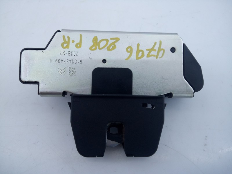 Recambio de cerradura maletero / porton para peugeot 208 (p2) allure referencia OEM IAM 9151487499H 983468680 E1-A4-52-2