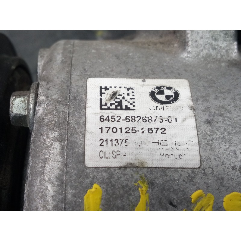 Recambio de compresor aire acondicionado para bmw serie x1 (f48) sdrive18d referencia OEM IAM 6452682687301 1701252672 P3-A3-19-