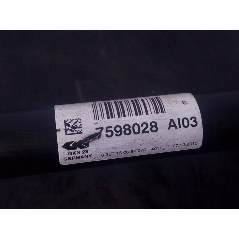 Recambio de transmision delantera derecha para bmw x3 (f25) xdrive referencia OEM IAM 7598028  P1-A6-32