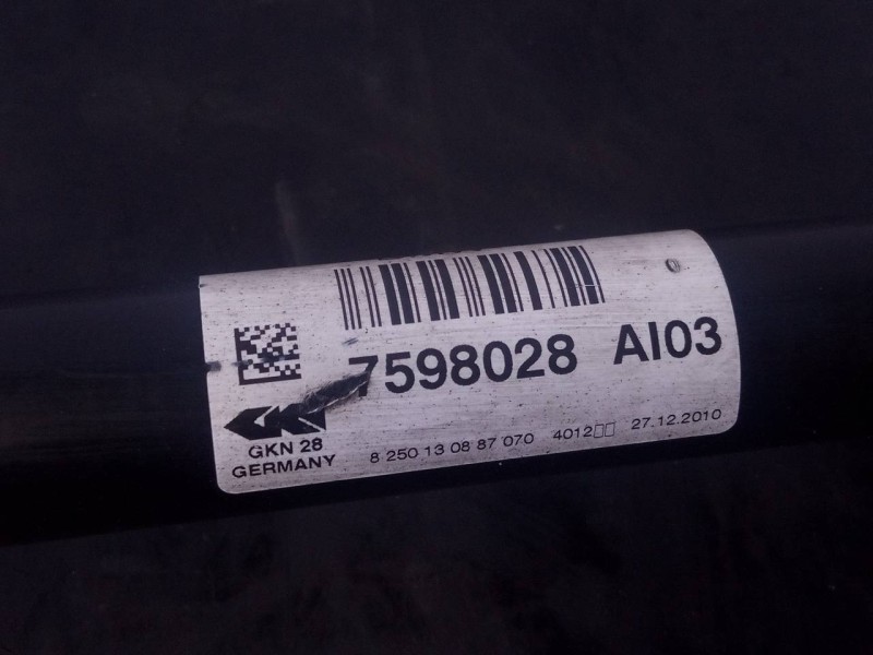 Recambio de transmision delantera derecha para bmw x3 (f25) xdrive referencia OEM IAM 7598028  P1-A6-32