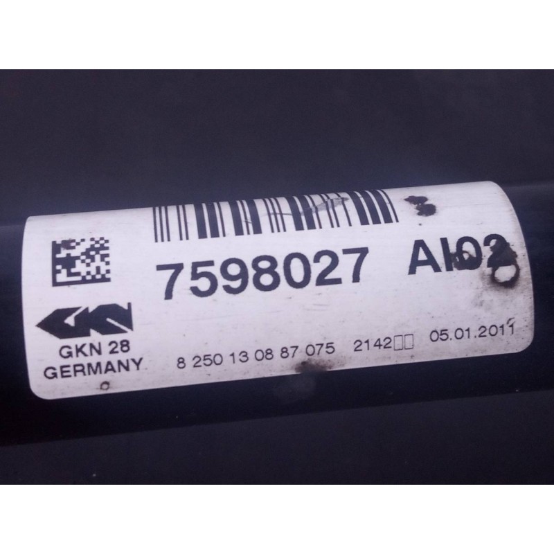 Recambio de transmision delantera izquierda para bmw x3 (f25) xdrive referencia OEM IAM 7598027  
