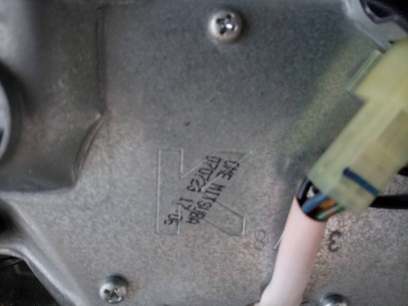 Recambio de motor limpia trasero para subaru tribeca b9 limited plus referencia OEM IAM 070723  