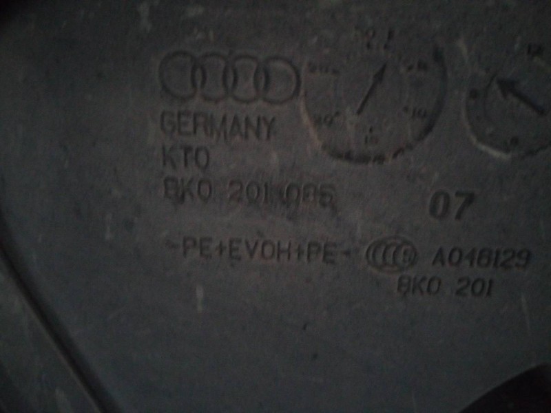 Recambio de deposito combustible para audi a5 coupe (8t) 3.0 tdi quattro referencia OEM IAM 8K0201065  