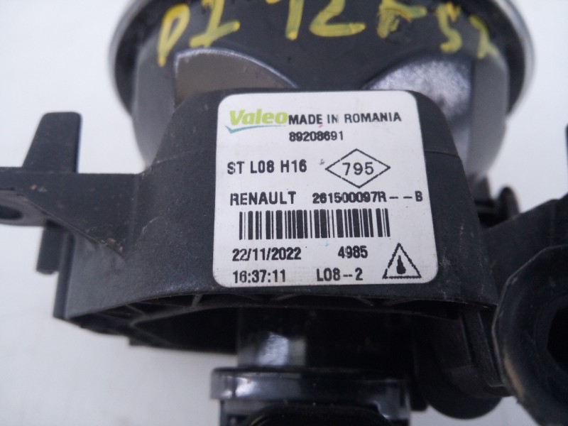 Recambio de faro antiniebla izquierdo para citroën ds4 sport referencia OEM IAM 261500097R 89208691 E1-A4-35-1