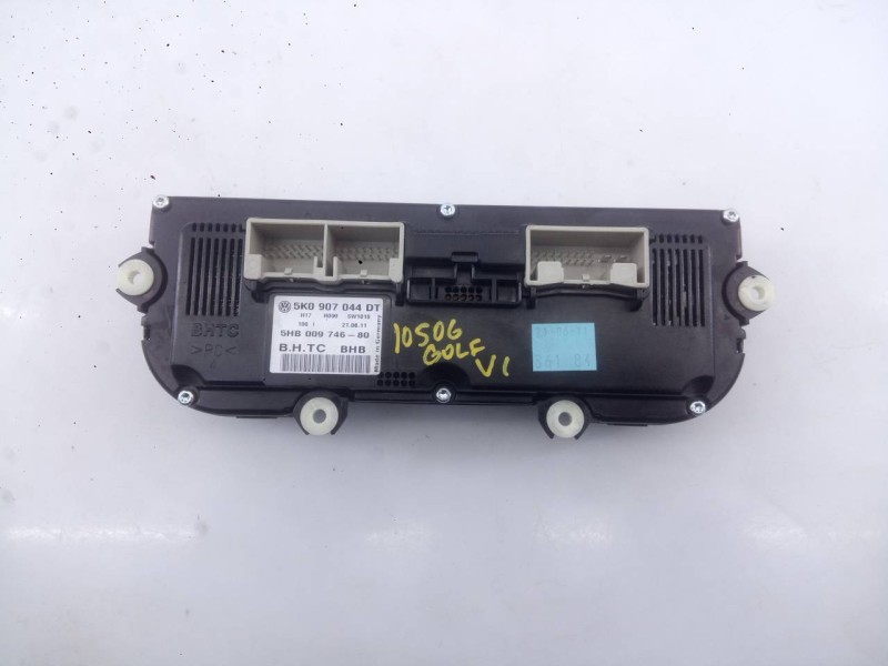 Recambio de mando climatizador para volkswagen golf vi (5k1) rabbit bluemotion referencia OEM IAM 5K0907044DT  E2-A1-24-8