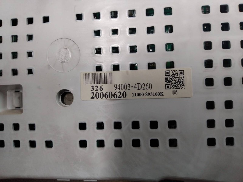 Recambio de cuadro instrumentos para kia carnival 2.9 crdi vgt ex referencia OEM IAM 940034D260  E3-B4-5-2