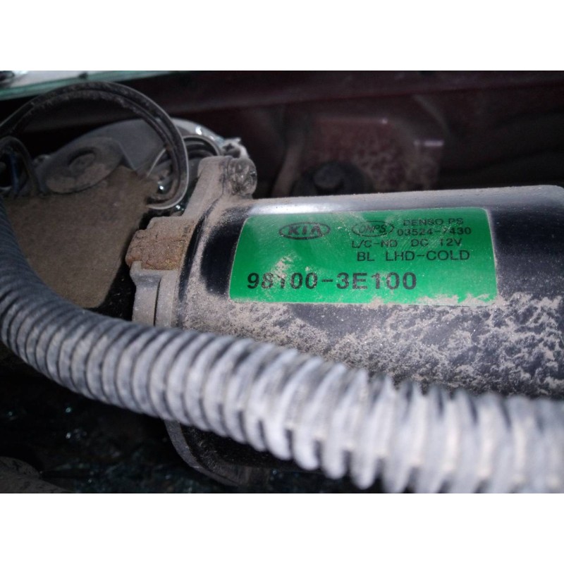 Recambio de motor limpia delantero para kia sorento 2.5 crdi concept referencia OEM IAM 981003E100 035247430 