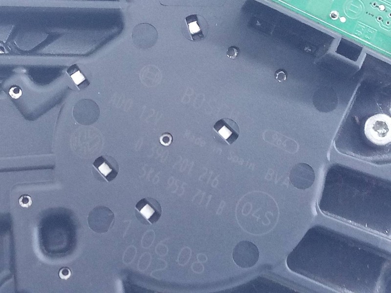 Recambio de motor limpia trasero para volkswagen golf vi (5k1) rabbit bluemotion referencia OEM IAM 5K6955711B  E1-B6-50-2