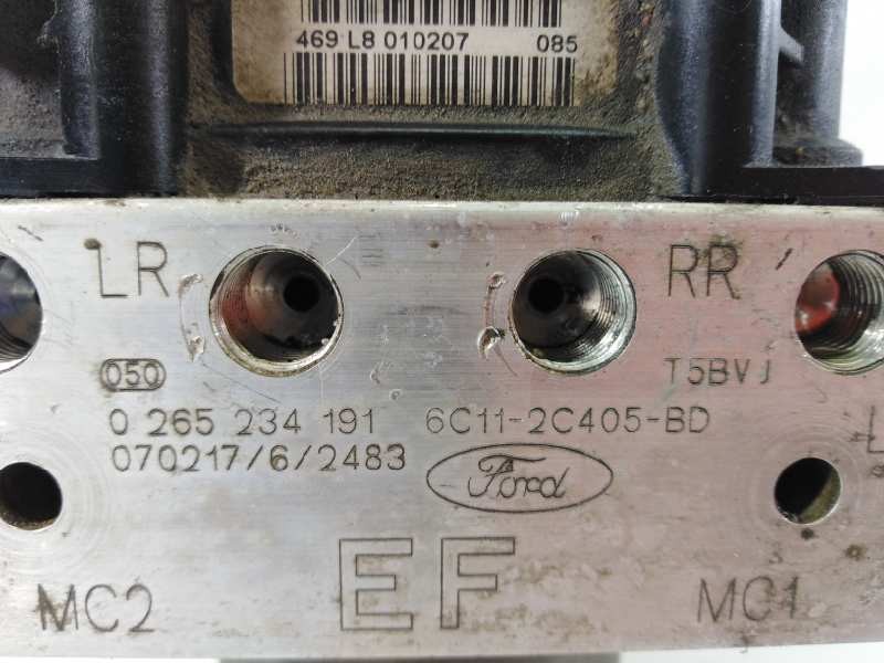 Recambio de abs para ford transit caja cerrada ´06 ft 260 k (corto) pkw (turismo) referencia OEM IAM 6C112C405BD 0265234191 P3-A