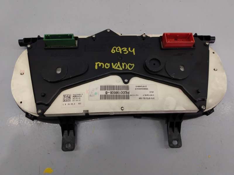 Recambio de cuadro instrumentos para opel movano (2004 =>) furgón medio techo sobreelevado l2h3 3.5t referencia OEM IAM 82001995