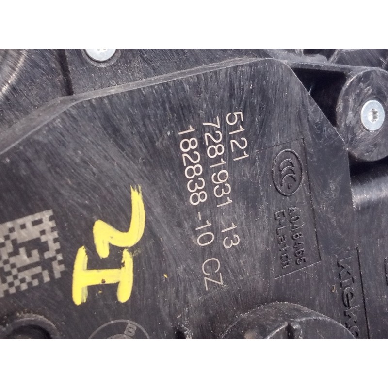 Recambio de cerradura puerta delantera izquierda para mini cabrio (f57) cooper referencia OEM IAM 728193113 18283810 E2-B4-52-2