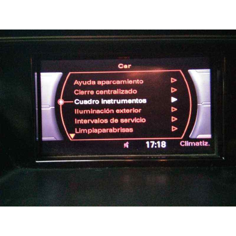 Recambio de sistema audio / radio cd para audi a4 avant (8k5) (2008) básico referencia OEM IAM 8T1057186P 8T0919603F E2-A1-4-1