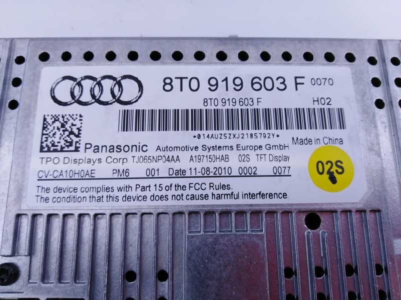 Recambio de sistema audio / radio cd para audi a4 avant (8k5) (2008) básico referencia OEM IAM 8T1057186P 8T0919603F E2-A1-4-1