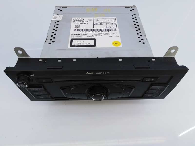 Recambio de sistema audio / radio cd para audi a4 avant (8k5) (2008) básico referencia OEM IAM 8T1057186P 8T0919603F E2-A1-4-1