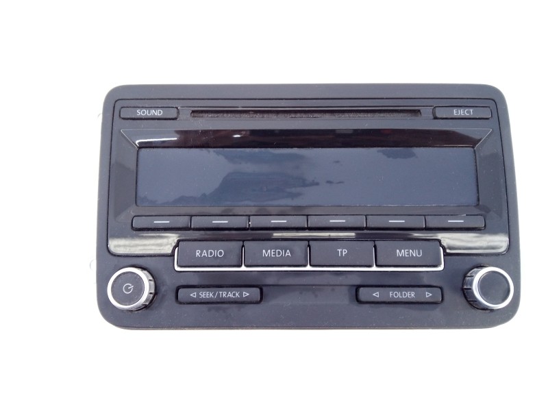 Recambio de sistema audio / radio cd para volkswagen golf vi (5k1) rabbit bluemotion referencia OEM IAM 1K0035186AN VWZ1Z2L30811