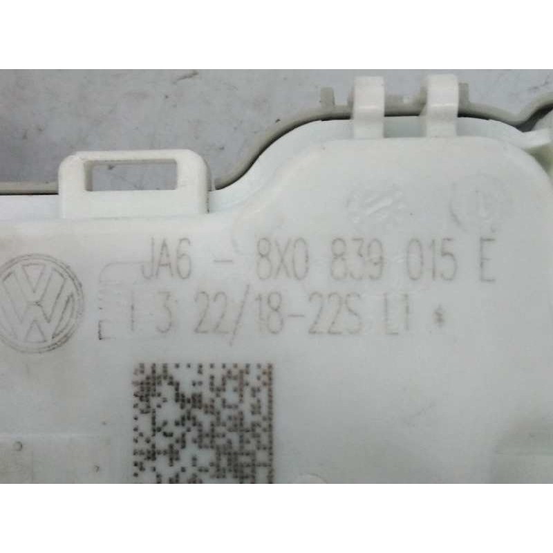 Recambio de cerradura puerta trasera izquierda para audi a1 sportback (8xf) attracted referencia OEM IAM 8X0839015E M131472 E1-B
