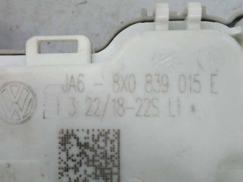 Recambio de cerradura puerta trasera izquierda para audi a1 sportback (8xf) attracted referencia OEM IAM 8X0839015E M131472 E1-B