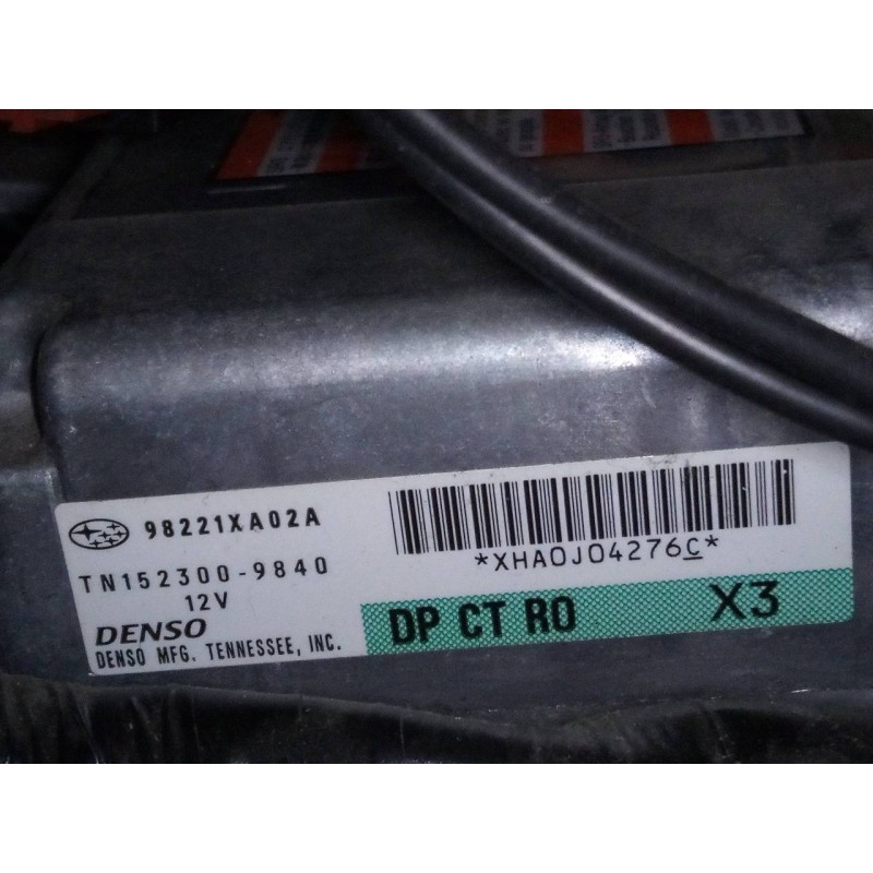 Recambio de centralita airbag para subaru tribeca b9 limited plus referencia OEM IAM 98221XA02A TN1523009840 
