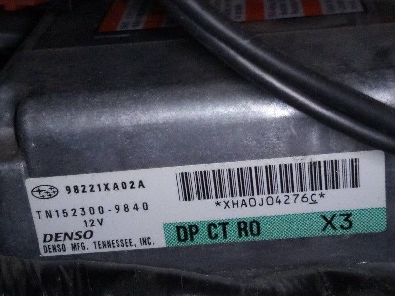 Recambio de centralita airbag para subaru tribeca b9 limited plus referencia OEM IAM 98221XA02A TN1523009840 