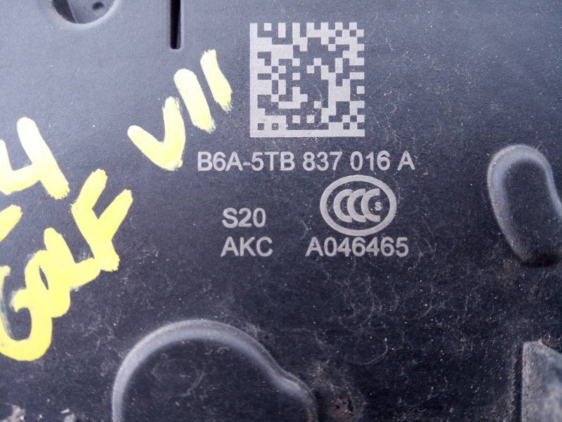 Recambio de cerradura puerta delantera derecha para volkswagen golf vii lim. (bq1) sport referencia OEM IAM B6A5TB837016A  E1-B6