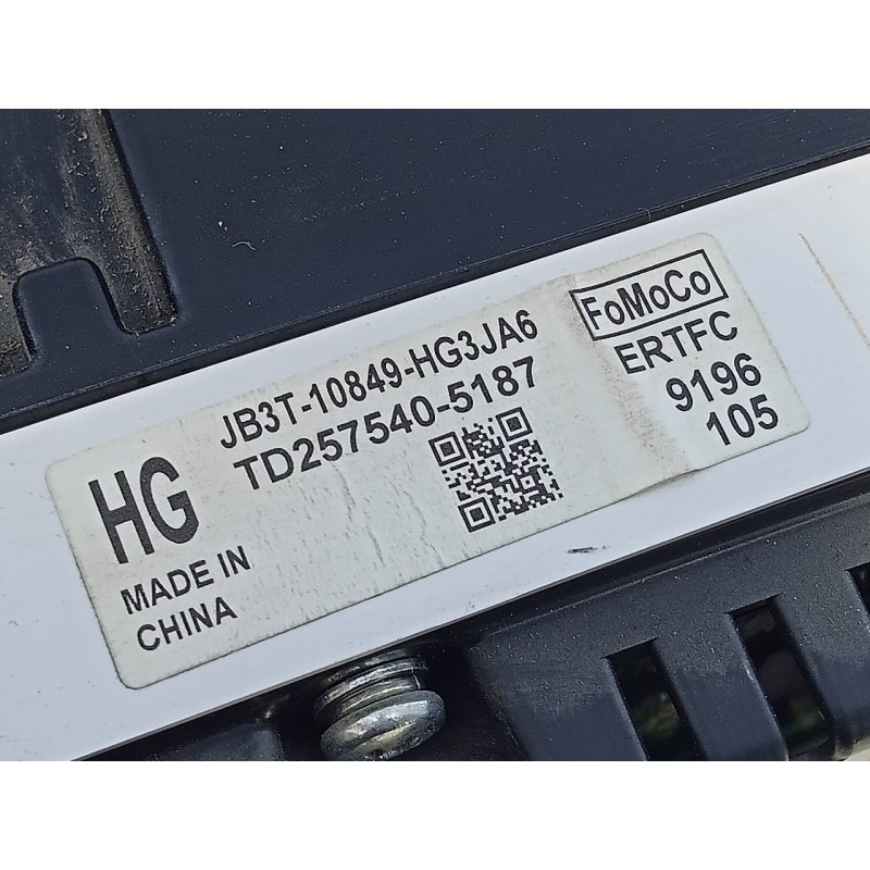 Recambio de cuadro instrumentos para ford ranger (tke) doble cabina 4x4 wildtrak referencia OEM IAM JB3T10849HG TD2575405187 E3-