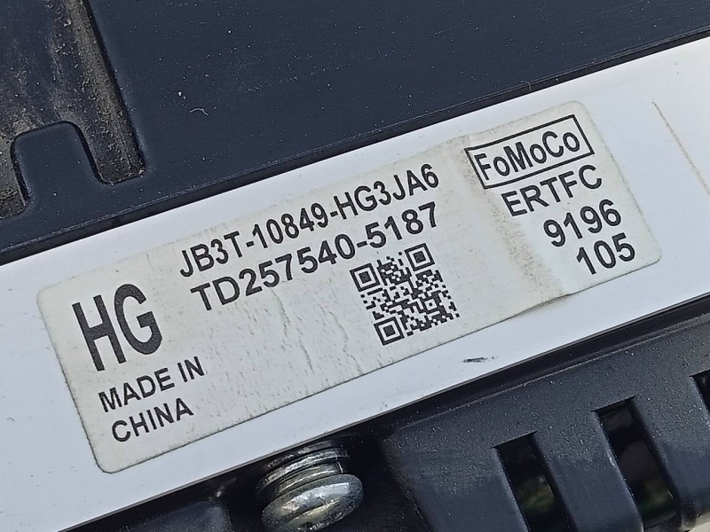 Recambio de cuadro instrumentos para ford ranger (tke) doble cabina 4x4 wildtrak referencia OEM IAM JB3T10849HG TD2575405187 E3-