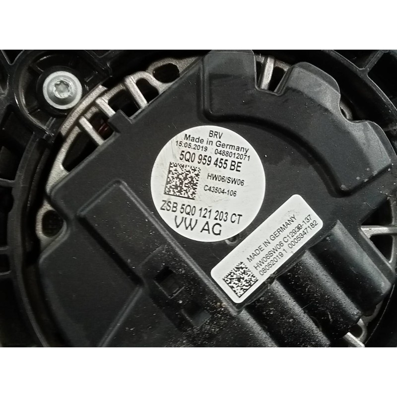 Recambio de electroventilador para volkswagen golf vii lim. (bq1) sport referencia OEM IAM 5Q0959455BE  P2-B8-14