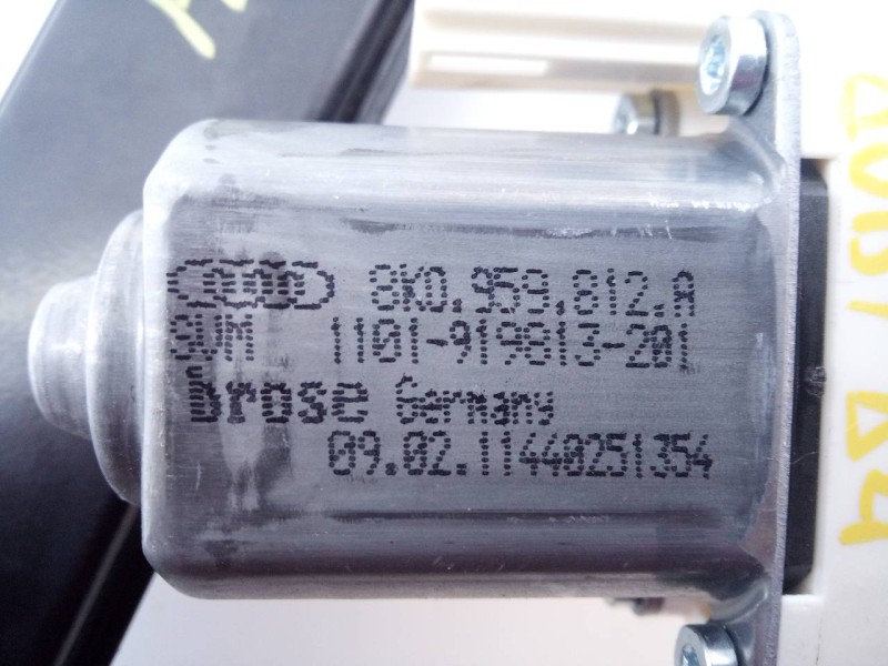 Recambio de elevalunas trasero derecho para audi a4 ber. (b8) s line sportpaket / plus referencia OEM IAM 8K0959812A  E1-B6-50-1