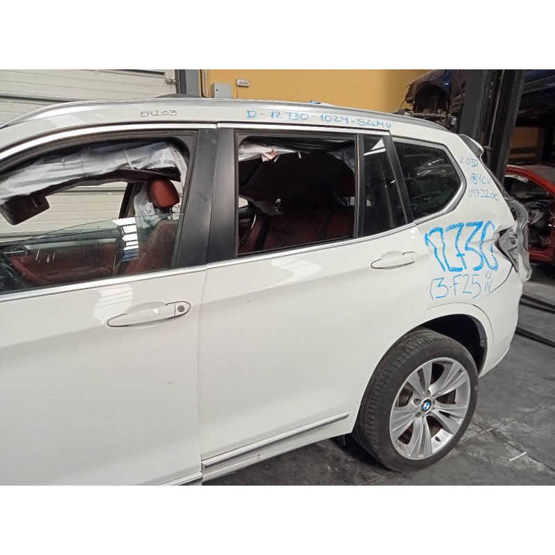 Recambio de puerta trasera izquierda para bmw x3 (f25) xdrive referencia OEM IAM   