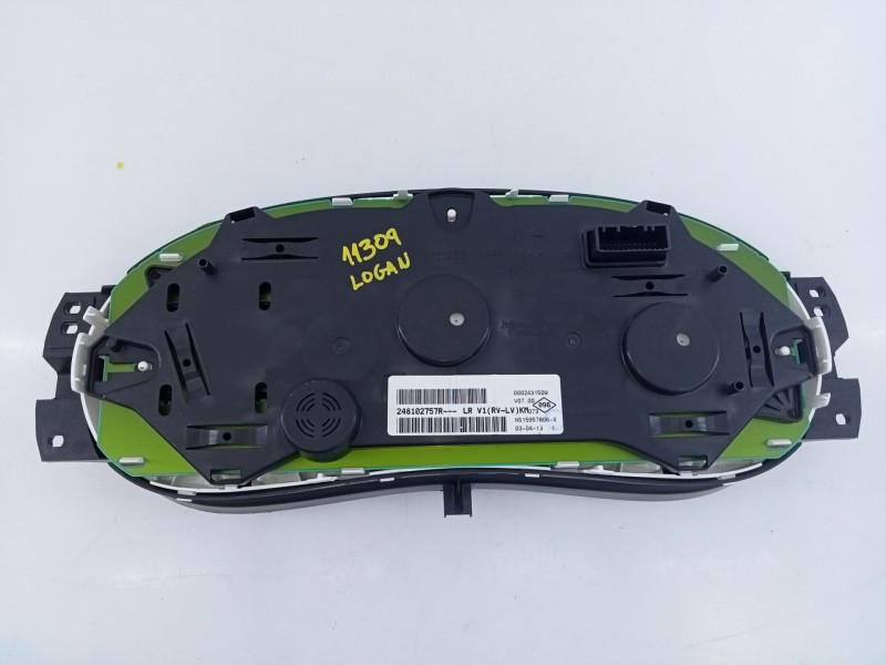 Recambio de cuadro instrumentos para dacia logan ii ambiance referencia OEM IAM 248102757R  E2-A1-32-3