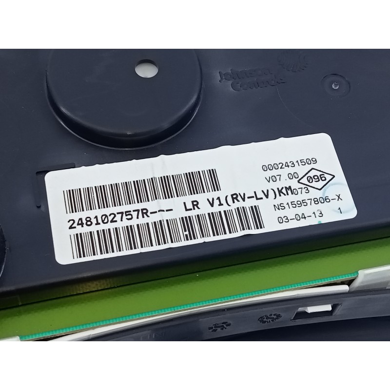 Recambio de cuadro instrumentos para dacia logan ii ambiance referencia OEM IAM 248102757R  E2-A1-32-3