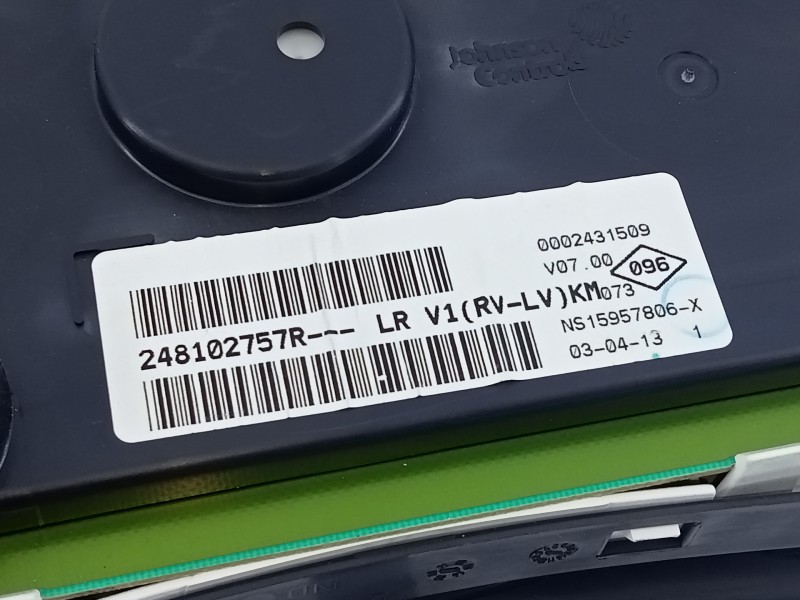 Recambio de cuadro instrumentos para dacia logan ii ambiance referencia OEM IAM 248102757R  E2-A1-32-3