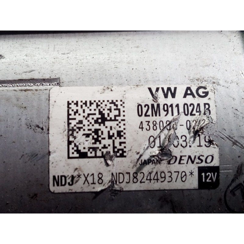 Recambio de motor arranque para volkswagen golf vii lim. (bq1) sport referencia OEM IAM 02M911024B  P3-B8-9-2