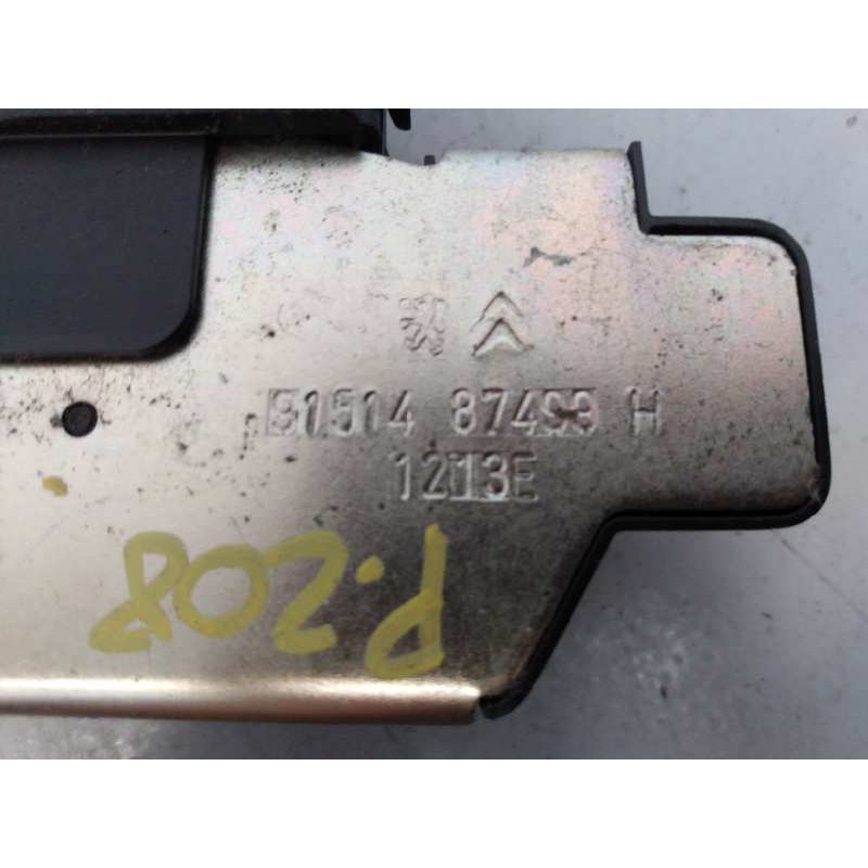 Recambio de cerradura maletero / porton para peugeot 208 access referencia OEM IAM 9151487499H  E1-A4-43-1