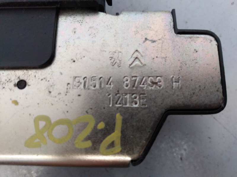 Recambio de cerradura maletero / porton para peugeot 208 access referencia OEM IAM 9151487499H  E1-A4-43-1