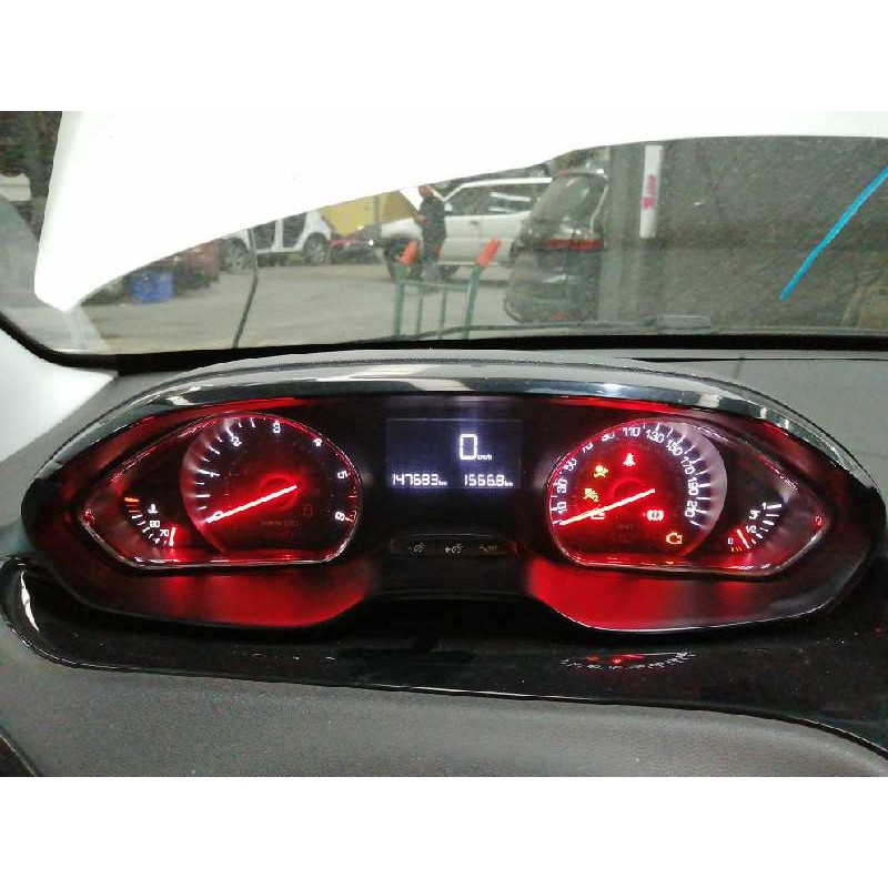 Recambio de cuadro instrumentos para peugeot 208 access referencia OEM IAM 9801904080 1610826880 E3-B2-43-3