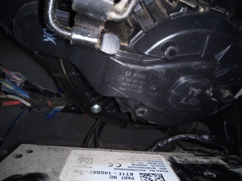 Recambio de ventilador calefaccion para ford ranger (tke) doble cabina 4x4 wildtrak referencia OEM IAM F00S3B2445  