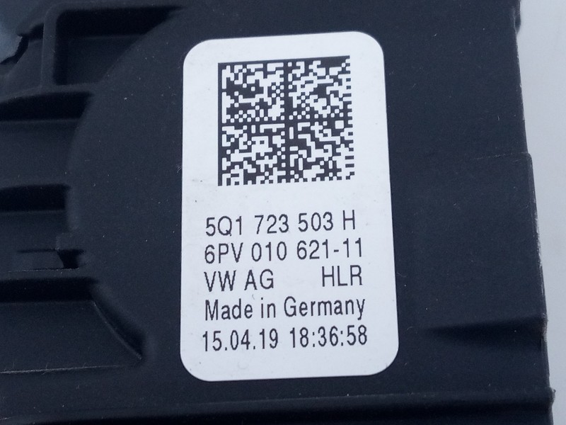 Recambio de pedal acelerador para volkswagen golf vii lim. (bq1) sport referencia OEM IAM 5Q1723503H  E2-A1-23-2